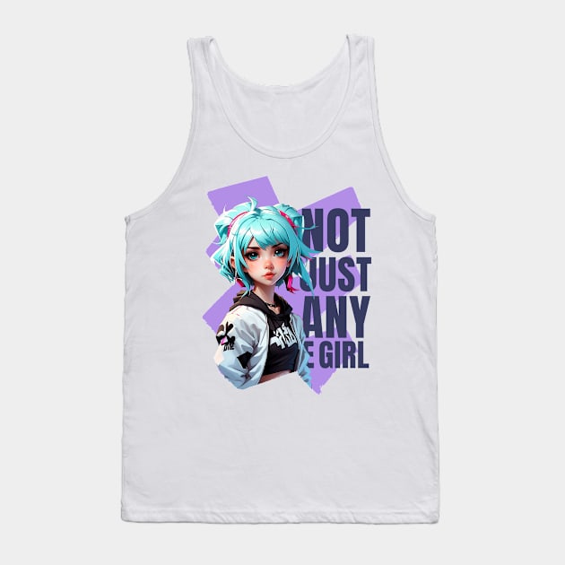 NOT JUST ANY E GIRL Tank Top by madeinchorley